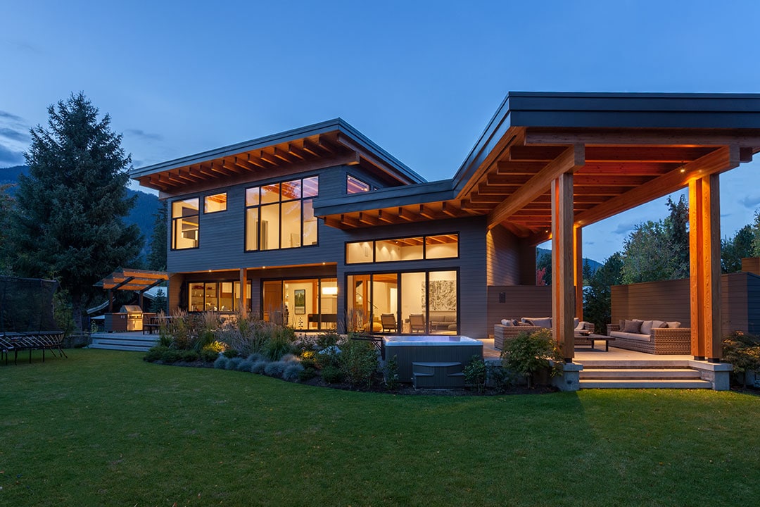 TM Builders Whistler Luxury Home Exterior